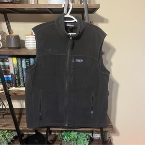 Patagonia Men’s Synchilla Vest Black Size XL